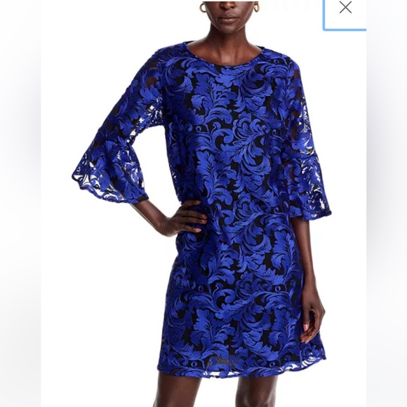 NWT Caroline Rose

Bella Soirée Lace A-Line Midi-Dress - Picture 1 of 9